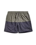 G-STAR RAW Men's Dirik Color Block Swimshorts, Multicolor (gs grey/petrol D24472-A505-G542), L