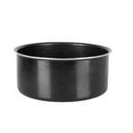 Crealys 523577 Casserole Aluminium pressé Noir Ø 20 cm H 9 cm - Revêtement intérieur anti-adhésif sans PFOA -compatible manche DECLIC NEW (non inclus) - Tous feux dont induction