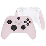 eXtremeRate Side Rails Grips Shell for Xbox Series X & S Controller, Cherry Blossoms Pink Custom Accessories Back Panels Faceplate for Xbox Core Wireless Controller [Controller NOT Included]