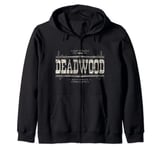 Deadwood South Dakota 1876, A Vintage And Timeless Keepsake Zip Hoodie