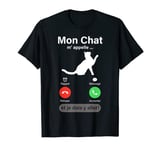 Humour Chat Cadeau homme femme enfant garcon Chaton Tee T-Shirt