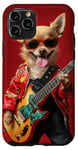 iPhone 11 Pro Chihuahua Dog lovers Rock music Cute pets Pet Fun Case