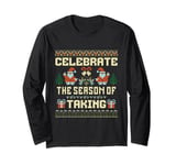 The Best Funny, Sarcastic Christmas Office Party Long Sleeve T-Shirt