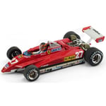 [FR] Brumm FERRARI 126 C 2 G.VILLENEUVE 1982 N.27 2nd S.MARINO GP W/PILOTE 1:43