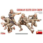 Miniart - German Elite Gun Crewmaquette Figurine German Elite Gun Crew |Miniart|35467| 1:35 Maquette Char Promo Figurine Miniature