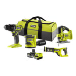 Verktøypakke Ryobi Rck184-150S One+ 18V 1X5,0Ah