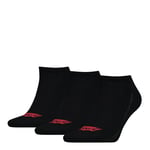 Levi's Unisex Sports Socks, Value Pack - Low Cut BATWING, Logo, Solid Color