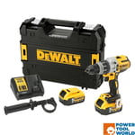 DeWalt DCD996P2 Brushless 18v XRP Combi Hammer Drill inc 2x 5.0Ah Batts