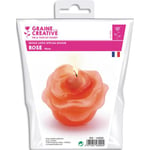 Moule en latex 4 cm forme de rose pour fabriquer des bougies