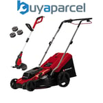 Einhell 37cm Lawnmower 1600W Corded Electric + Corded Garden Strimmer 30cm 450w