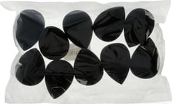 Ponte Ponte Set Of Make-Up Sponges - Black 1 Pack - 10 Pcs