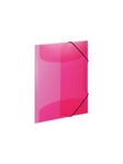 HERMA 3-flap folder - for A3 - translucent pink