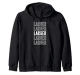 Larger Zip Hoodie