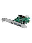 PCI Express Card USB 3.2 Gen1x1 1x USB-C PD 3.0 & 2x USB 3.0