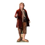 Star Cutouts-STSC666 The Hobbit Figurine Géante Carton Bilbon, Étoile, STSC666, Bilbo, Taille Unique