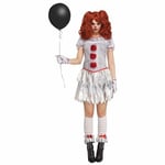 Fun World Carnevil Clown Scary Evil Pennywise IT Adult Halloween Costume 119324