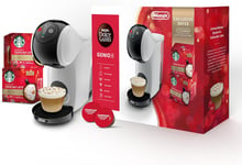 Dolce Gusto De'Longhi EDG226.W Genio S Pod Coffee Machine, Toffee Nut Latte 0.8L