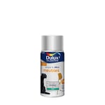 Dulux Valentine Simple & Déco Peinture intérieure de Rénovation - Pour vos meubles en bois, mélaminé, PVC, métal peint - Couleur : Paillettes Argent - aérosol 250ml