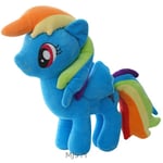 Enhörningspuppan ponny plyschleksak Twilight Sparkle Spike drake docka tecknad film docka docka maskin het försäljning Rainbow Dash 28-35cm