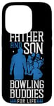 iPhone 14 Pro Funny Bowling Dad Son Father And Son Bowling Buddies For Case