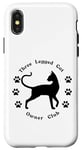 iPhone X/XS Three Legged Cat Owner Tripod Club Case