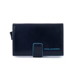 Fashion Card Holder PIQUADRO Blue Square Leather - PP5649B2BLR-BLU2