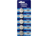 Panasonic Litiumbatteri, Cr2354, 3V, Panasonic, Blister, 5-Pack, Pris Per 1 Batteri