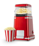 Machine a Pop-Corn Electrique Popcorn Air Chaud Sans Graisse 1200W Retro Rouge