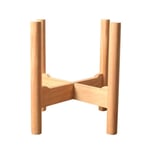 XM Support de fleur en bois balcon Pot de fleur Base Support de fleur d'intérieur Support en Pot trompette