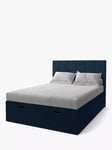 Koti Home Avon Upholstered Ottoman Storage Bed, King Size