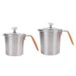 Milk Frothing Pitcher With Lid Scale Stainless Steel Milk Frother Cup For Lat