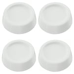 4 Vibration Low Rubber Feet for HOTPOINT CREDA Washing Machine Dryer Dishwasher