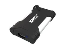 EMTEC - Disque SSD Externe X210G Gaming Portable 500 Go, 500 GB - ECSSD500GX210G - USB-C 3.2 Gen2 - Jusqu'à 1100MB/s - 3D NAND Flash - Stockage Documents, Musique, Vidéos HD Nomade