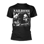 Nailbomb Unisex Adult Point Blank Bumbklaatt T-Shirt