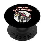 Costume d'Halloween squelette licorne Boo PopSockets PopGrip Interchangeable