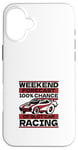 Coque pour iPhone 16 Plus 100 % de chances de participer à une course de voitures à sous, voiture télécommandée, mini-voiture