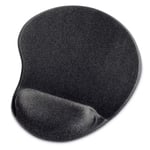 Hama Tapis de Souris Avec Repose-Poignets Ergonomique Ergo Pad