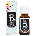 Bidro Vitamin D3 droppar - 20 ml