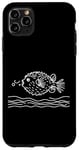 iPhone 11 Pro Max Line Art Fish & Ichthyologist Amazon Puffer Case