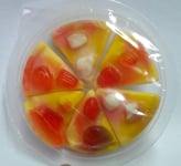 Yupi Gummy Candies GUMMI PIZZA Real Fruit Juice + Vitamin C Gelatin Fruit 23g