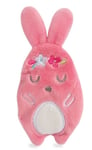 DOUDOU ET COMPAGNIE, Clip Vanille/Fraise - Lapin Rose, DC3426LAPINRO