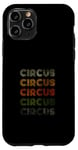 iPhone 11 Pro Love Heart Circus Tee Grunge Vintage Style Black Circus Case