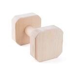 Hard Wood Dumbbell - Tetragonal, 150 g