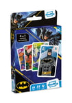 Shuffle Batman - Jeu de Cartes pour Enfant - 4 Jeux en 1 - Naipes illustrées avec Le Personnage de Comic de Marvel. Version espagnole