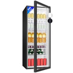 Bomann, 244L drinks fridge, LED interior lighting, KSG7289, Black