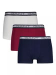 GANT Cotton Stretch Jersey Trunks, Pack of 3, Multi