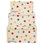 Emma Bridgewater Polka Dot Set Of Three Square Cake Tins