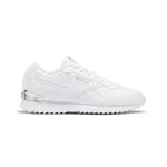 Reebok Womens Glide Ripple Clip Sneaker, Ftwwht Ftwwht Rosgol, 8 UK