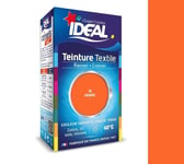 TEINTURE avec FIXATEUR TEXTILE TISSU ORANGE 39 IDEAL vêtement coton soie