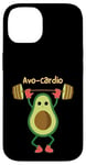 iPhone 14 Avo Cardio Fitness Gym Workout Weights Deadlift Funny Case